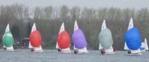 Korsare unter Spinnaker